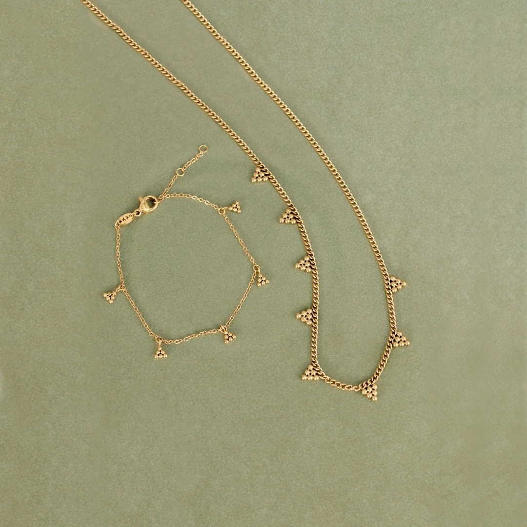Tiny Beads Bracelet Rose Gold - Image 4