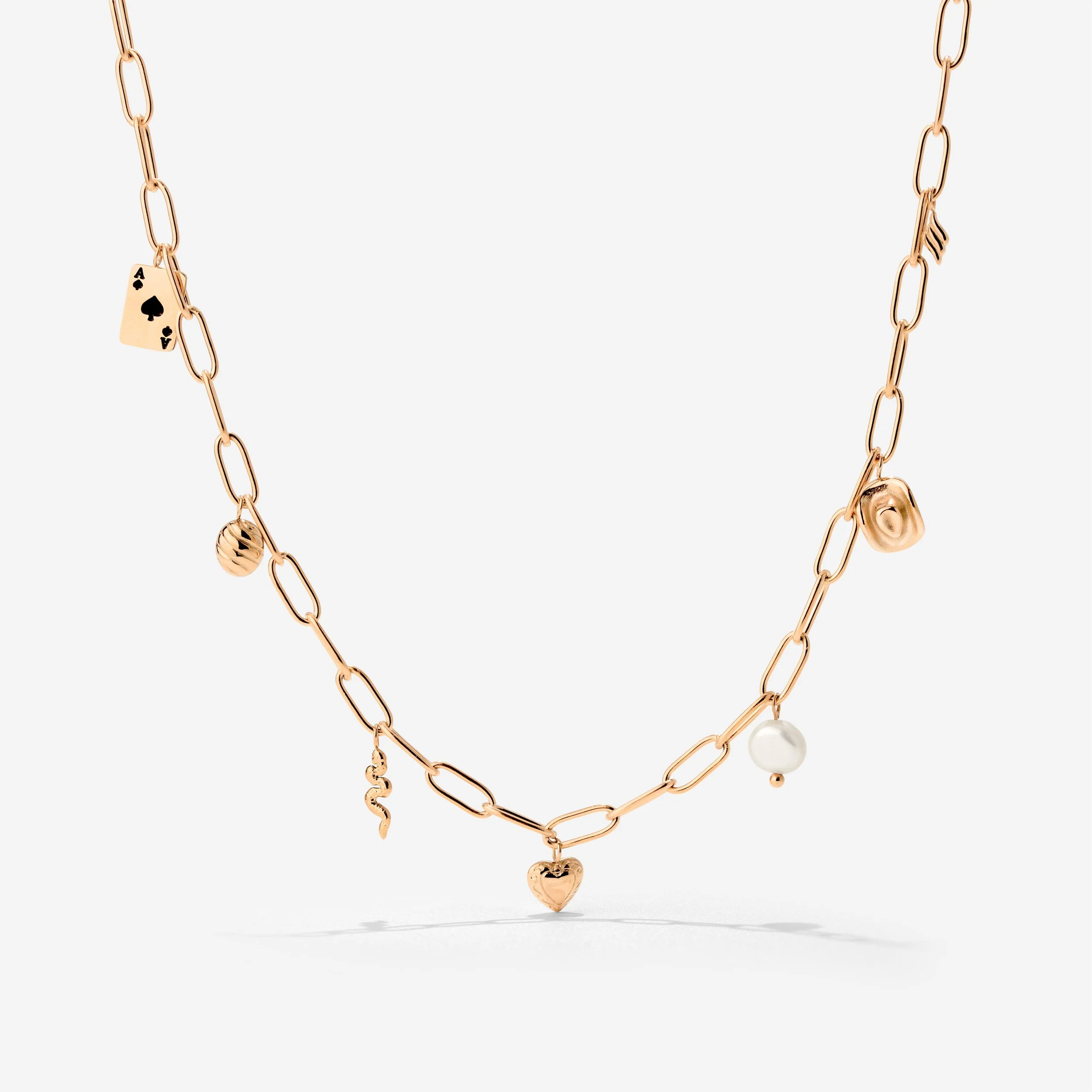 Treasure Box Necklace Rose Gold