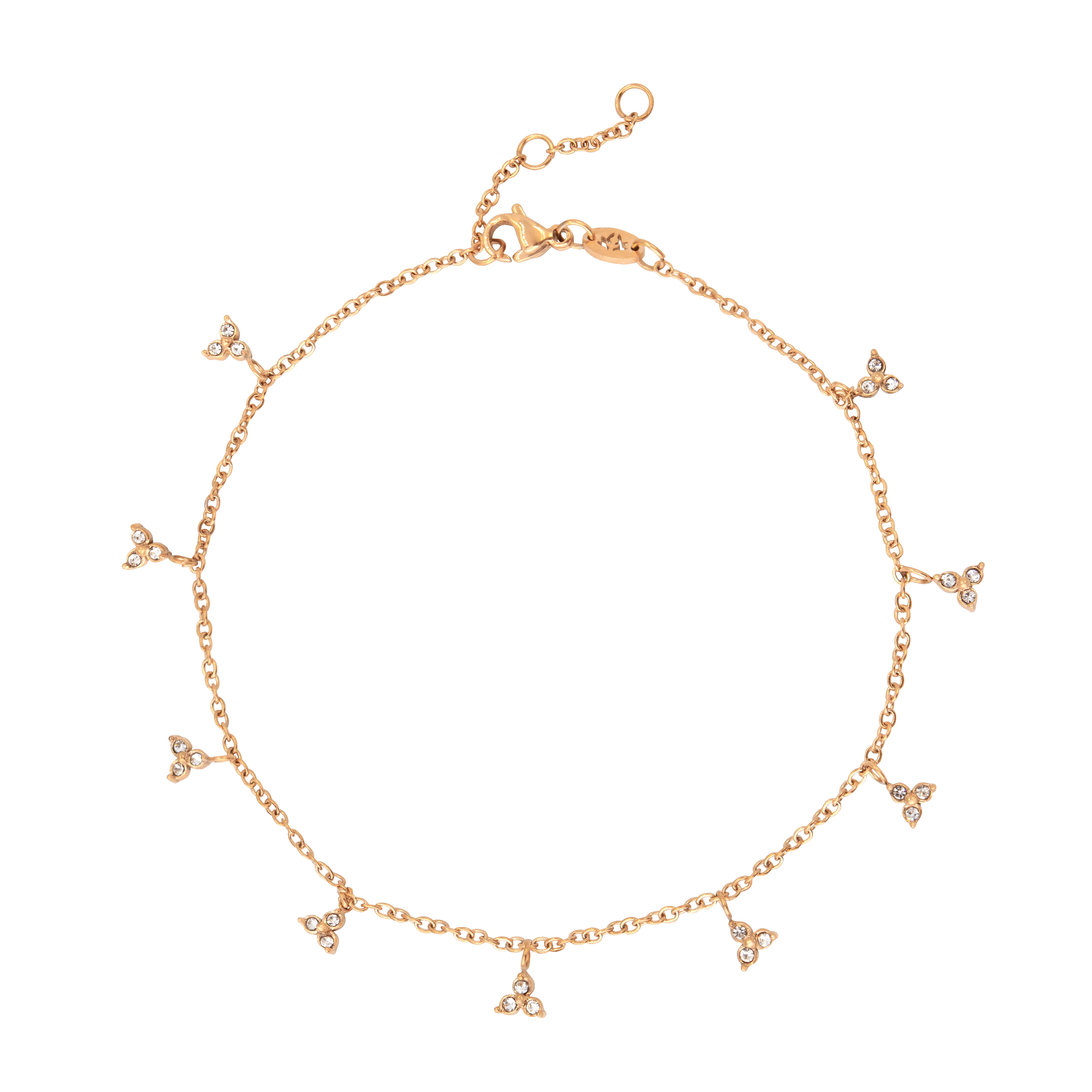 Twinkle Anklet Rose Gold