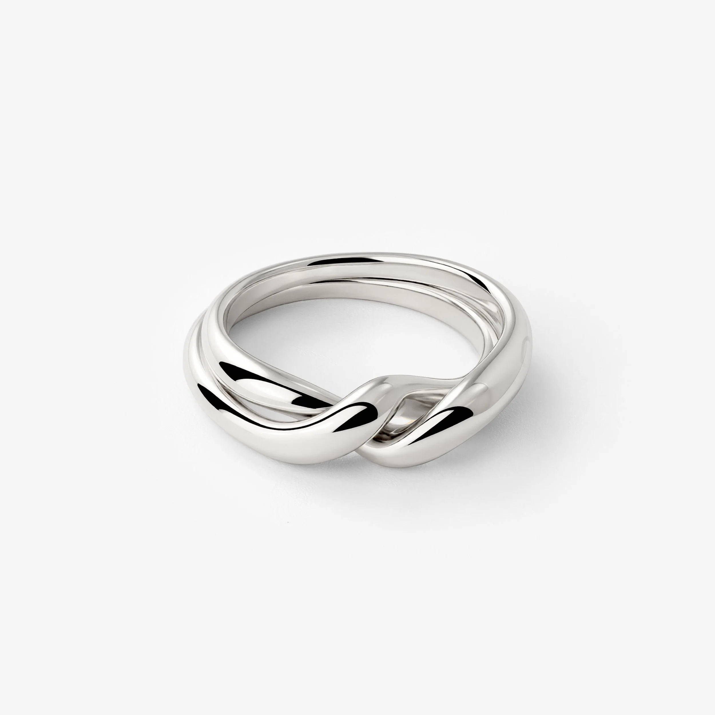 Twinsies Ring Silver