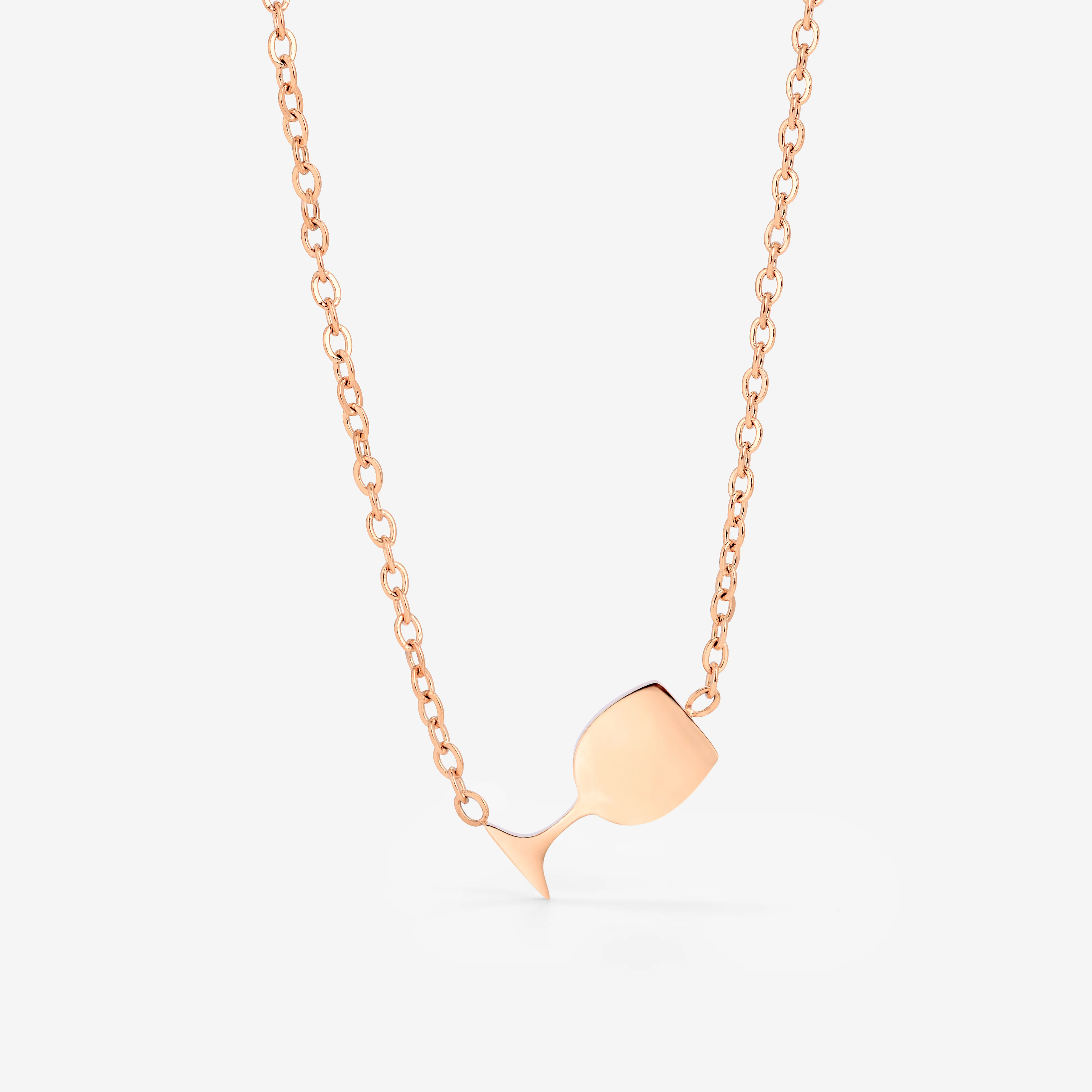 Vino Veritas Necklace Rose Gold