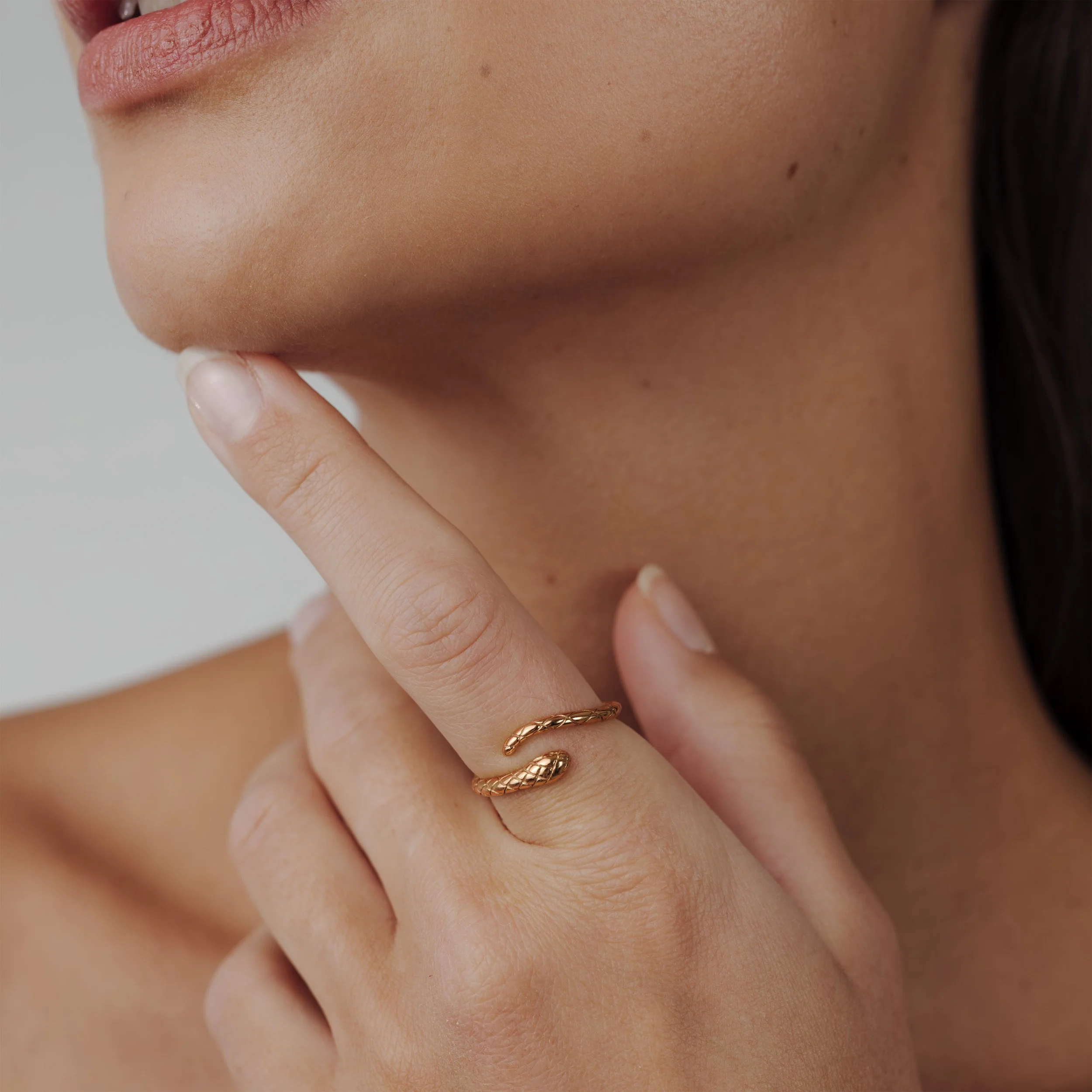 Vipers Ring rose gold - Image 2