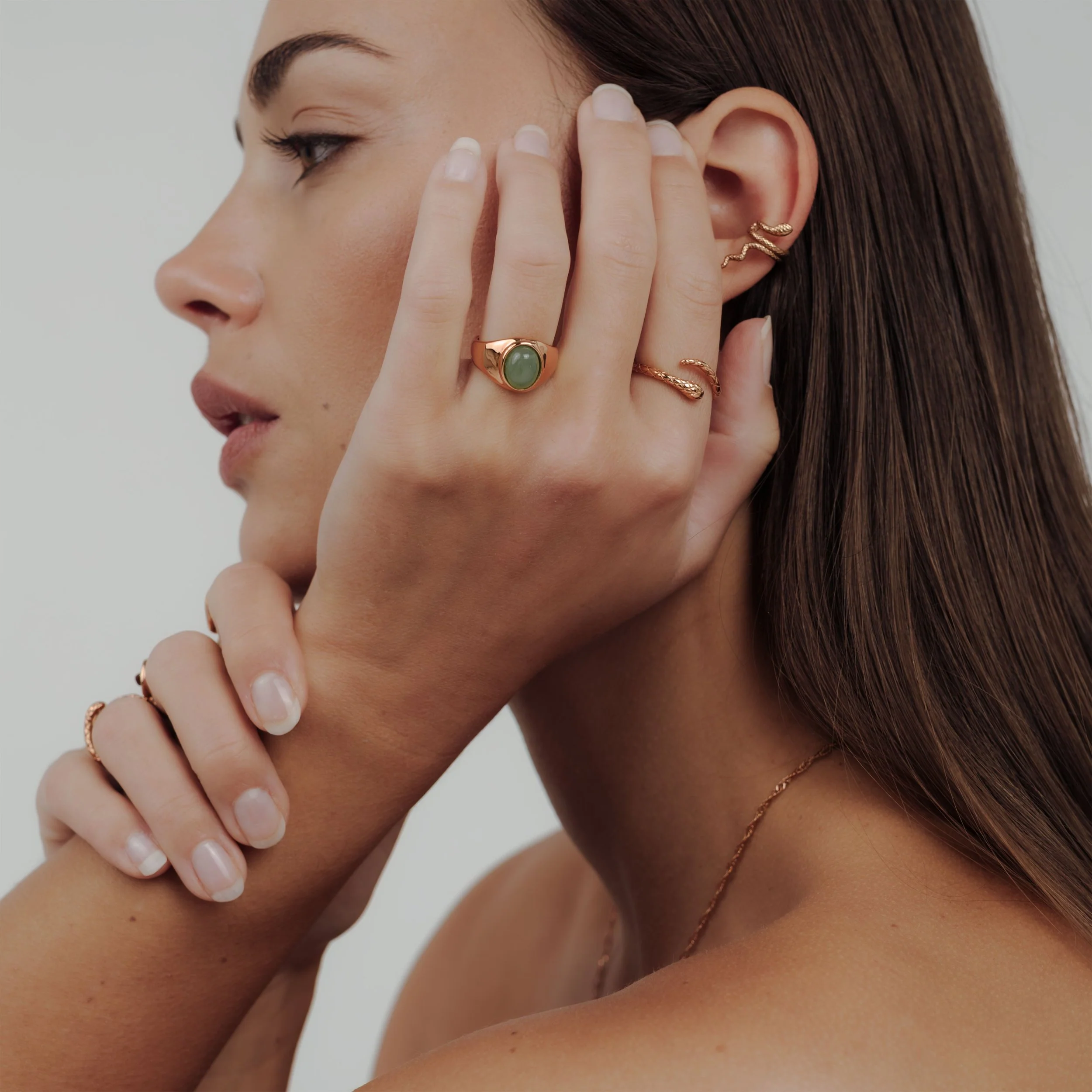 Vipers Ring rose gold - Image 3