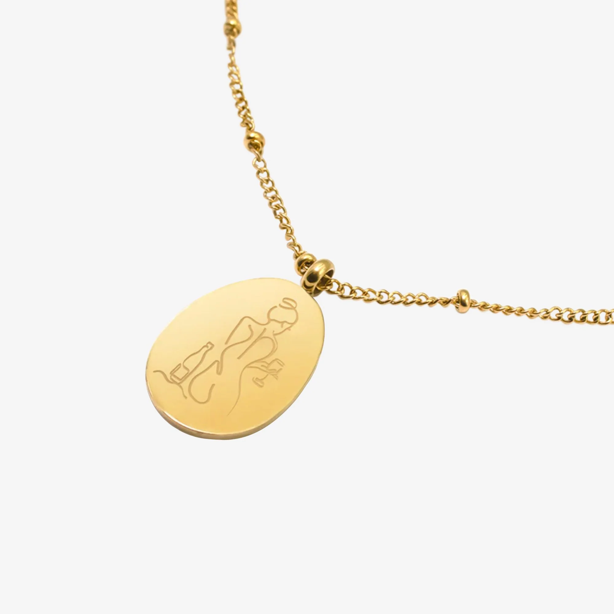 Vividora Necklace Gold - Image 3