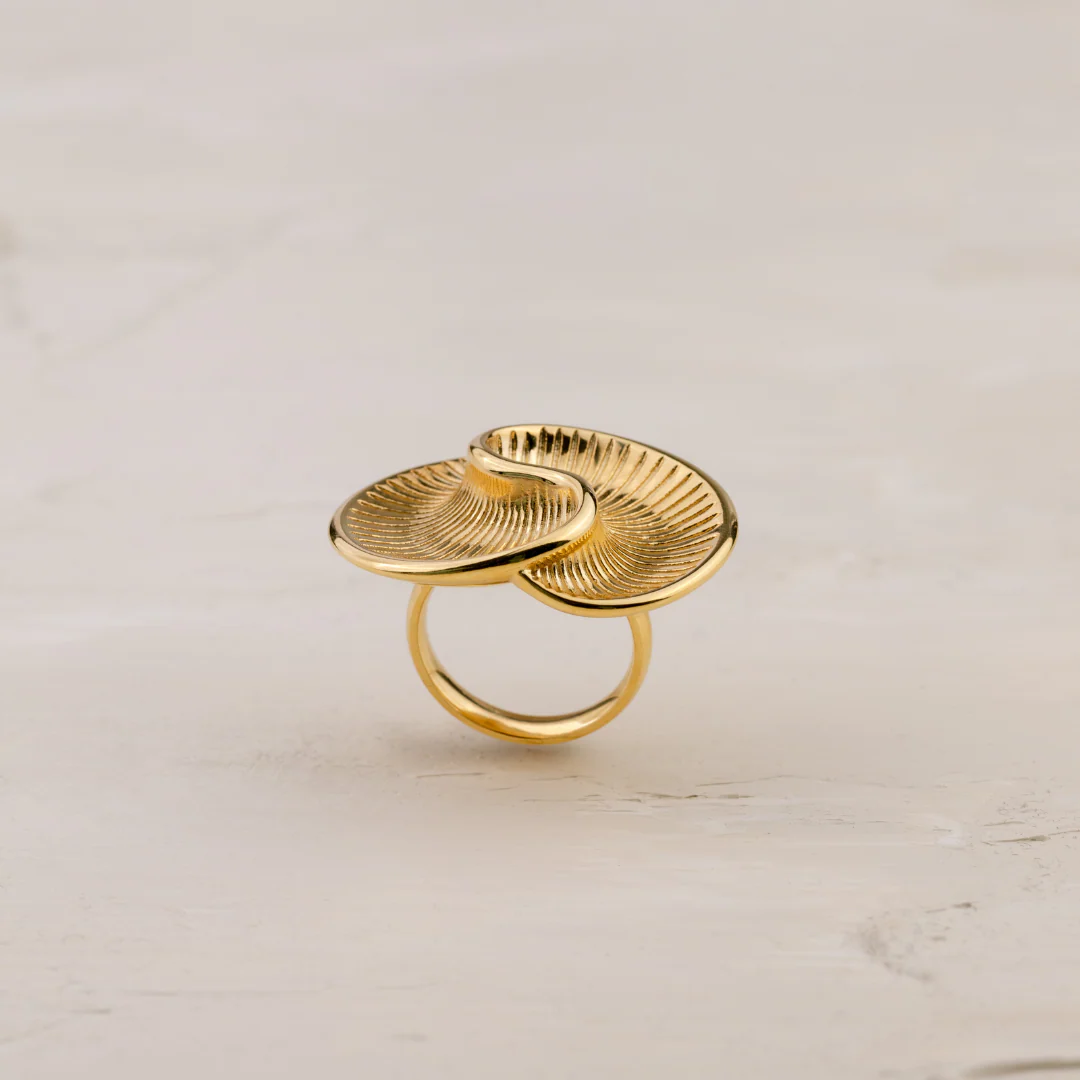 Winding Spiral Ring Silver - Image 3