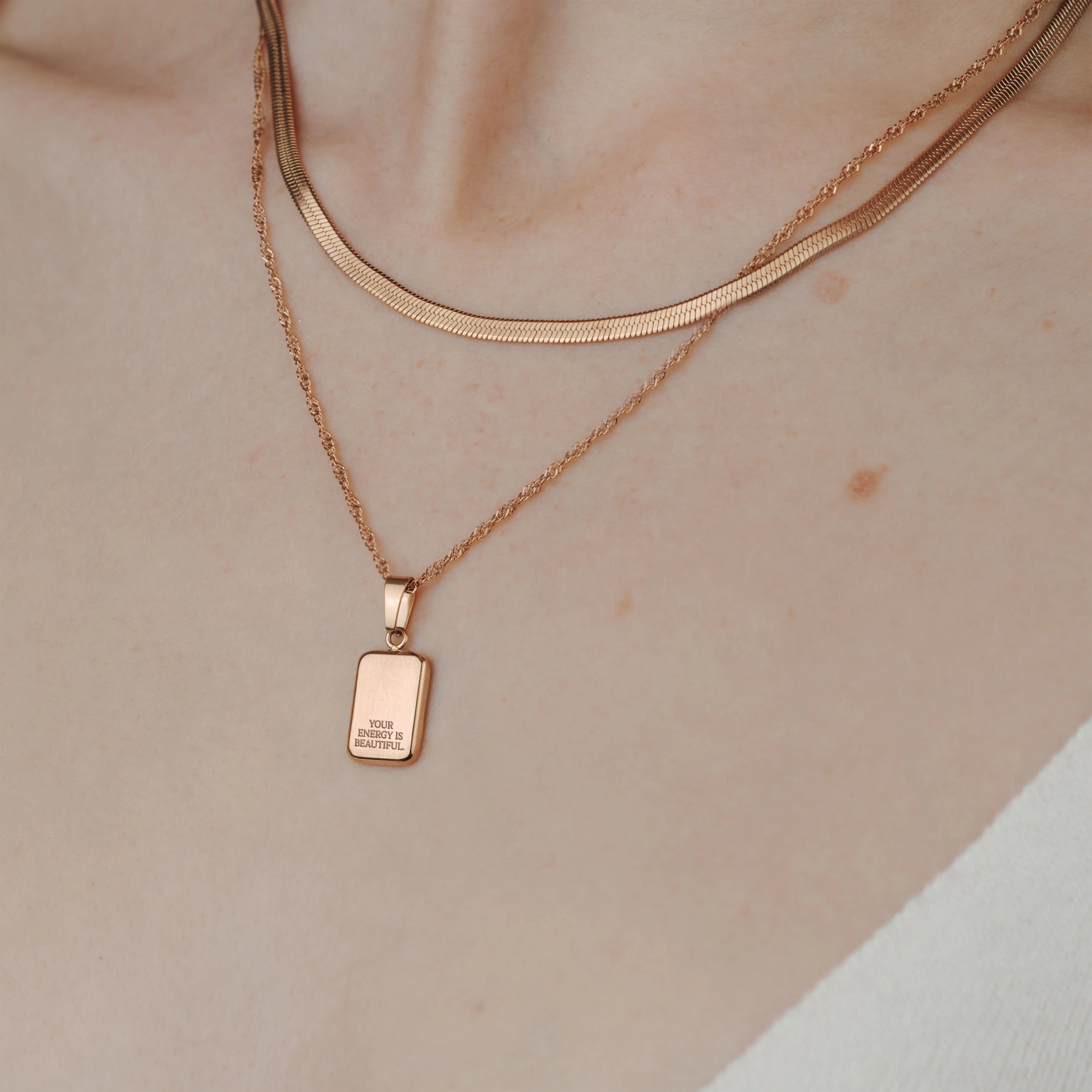 Your energy is beautiful Bundle Rose Gold - Image 2