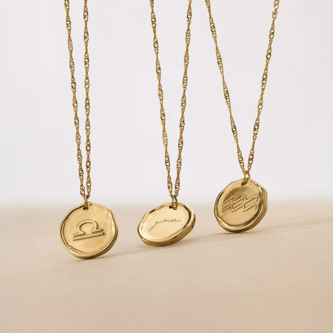 Zodiac Necklace – Gemini Rose Gold - Image 7