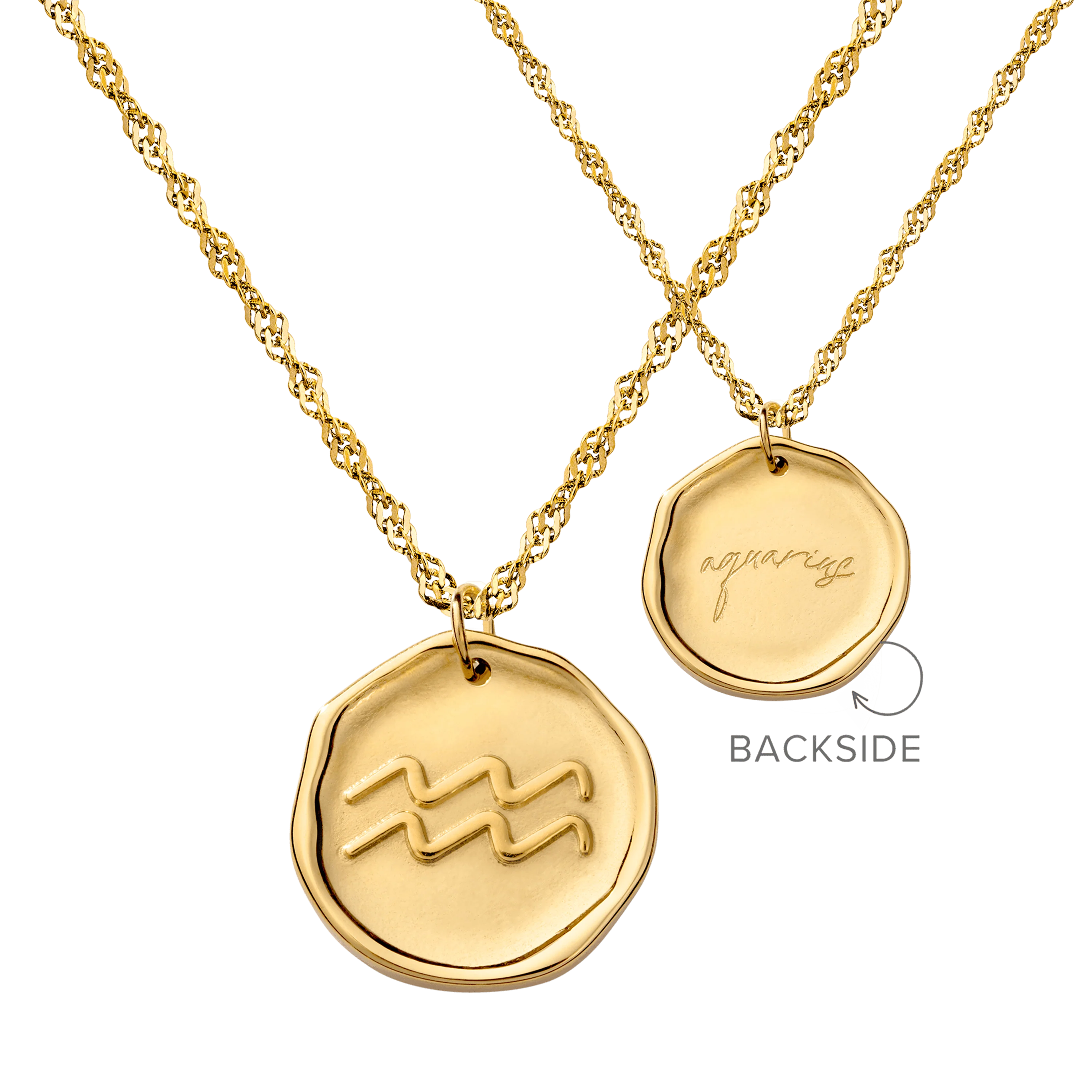 Zodiac Necklace Gold - Image 11