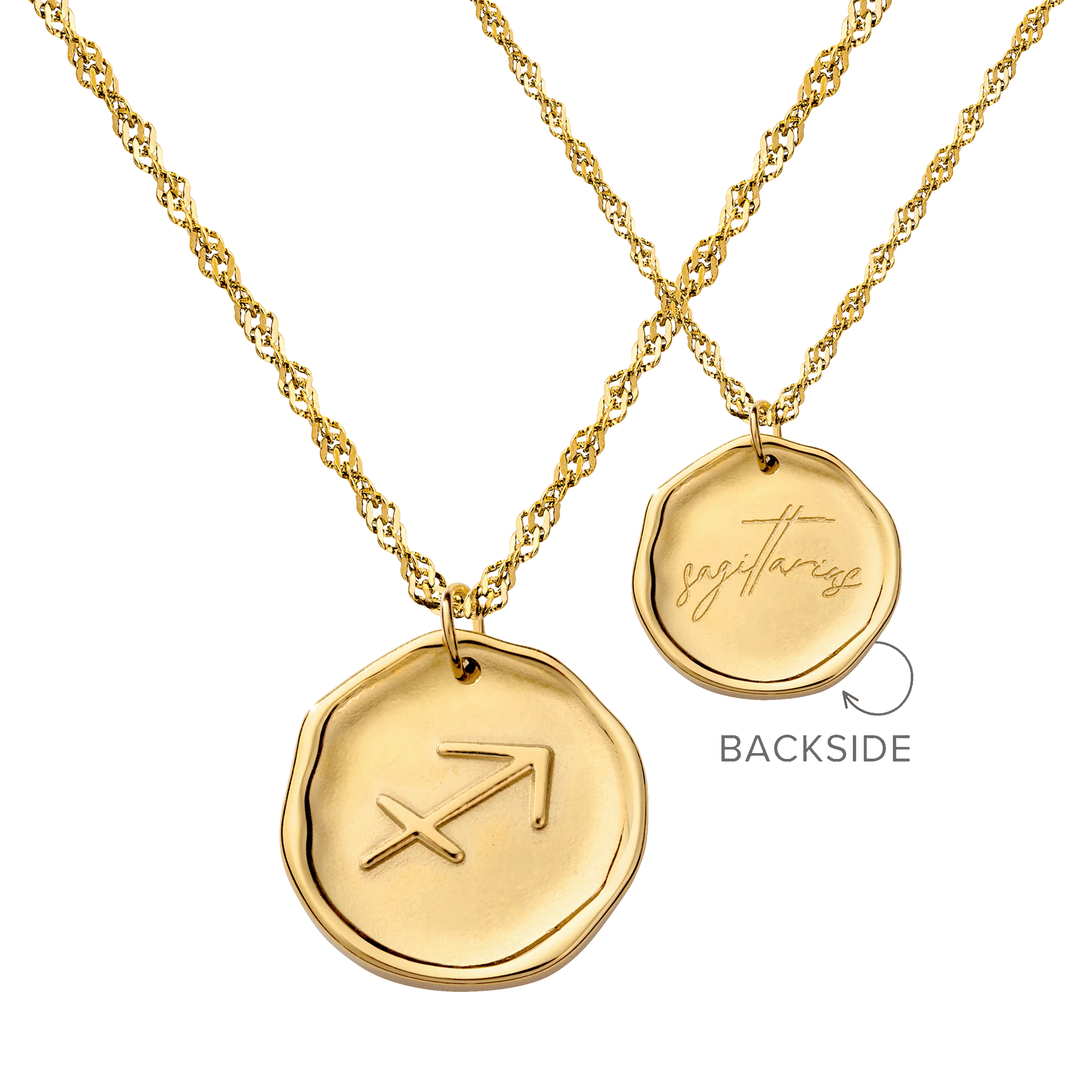 Zodiac Necklace Gold - Image 20