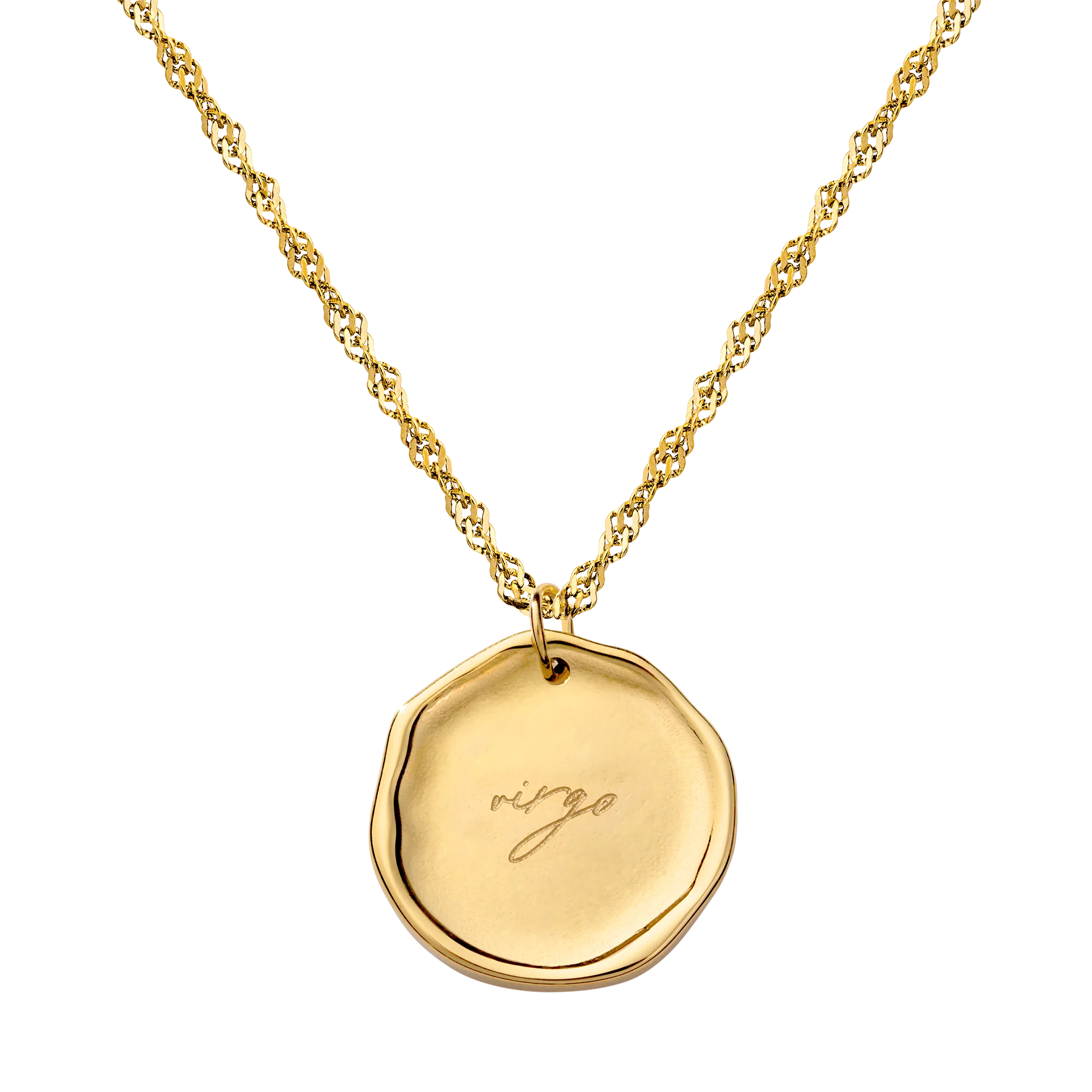 Zodiac Necklace Gold - Image 5