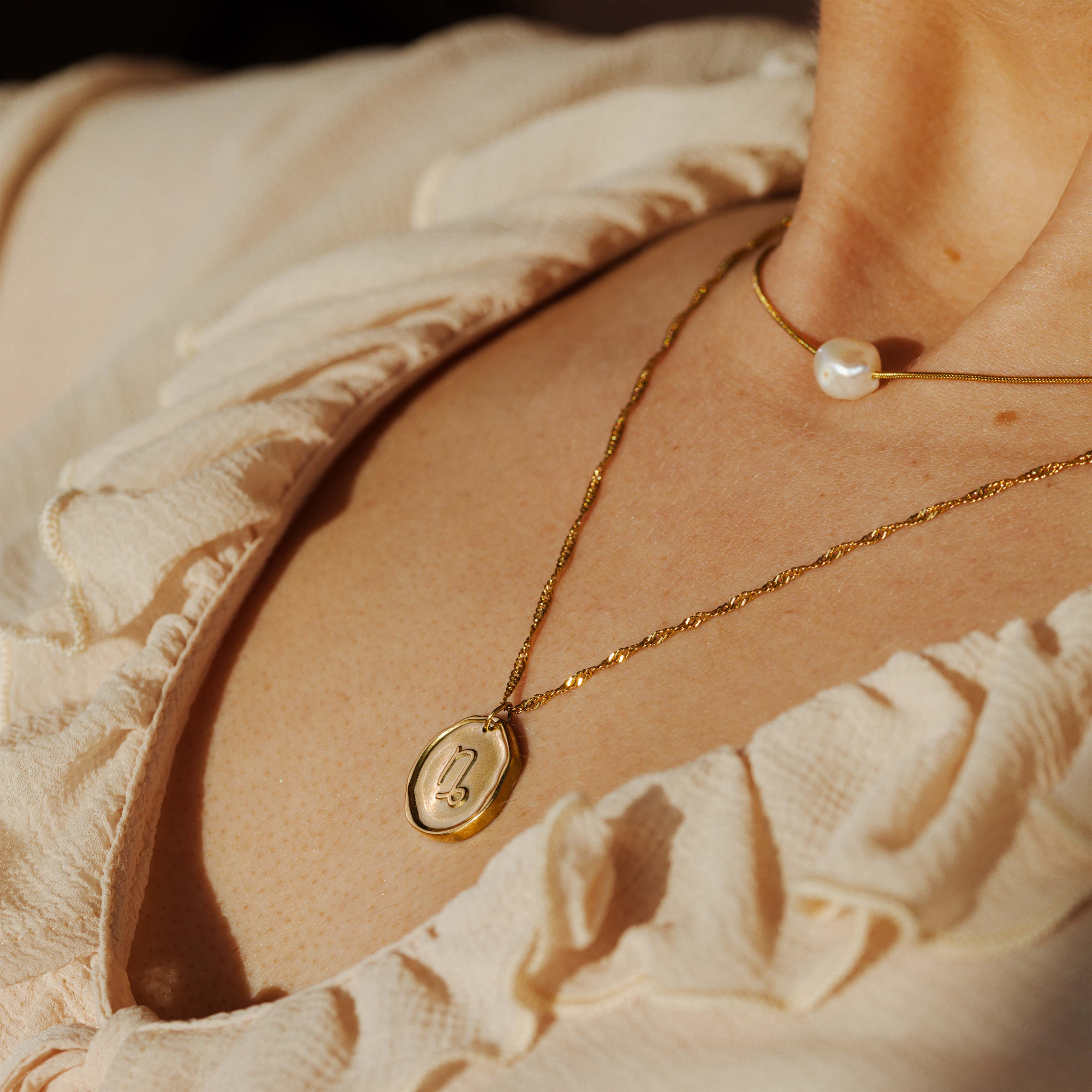Zodiac Necklace Gold - Image 8