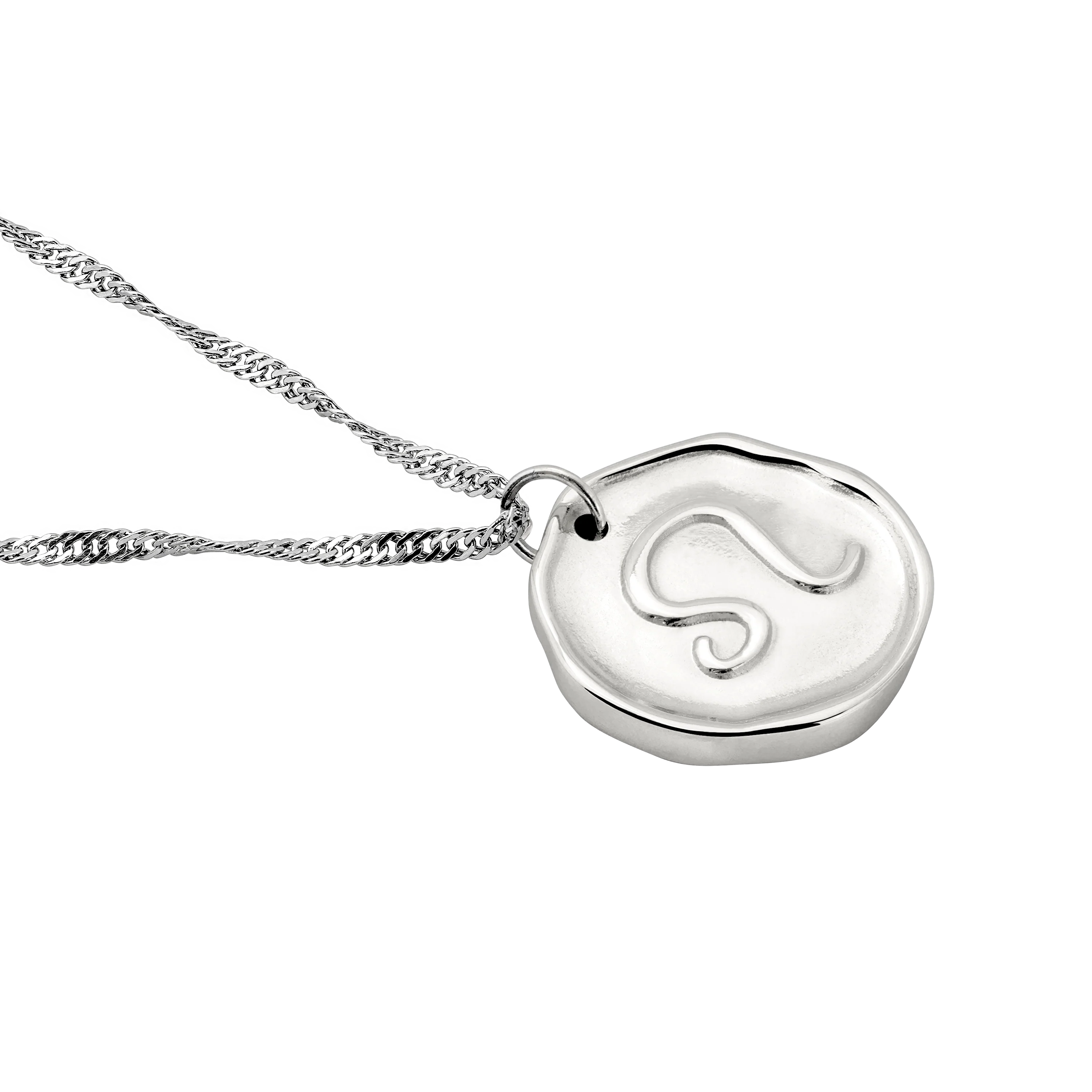 Zodiac Necklace – Leo Silver - Image 4