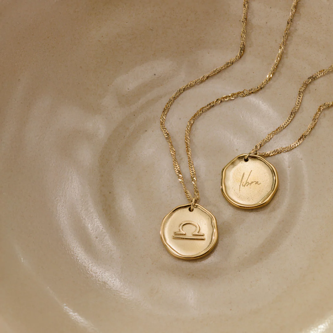 Zodiac Necklace β Libra Silver - Image 5
