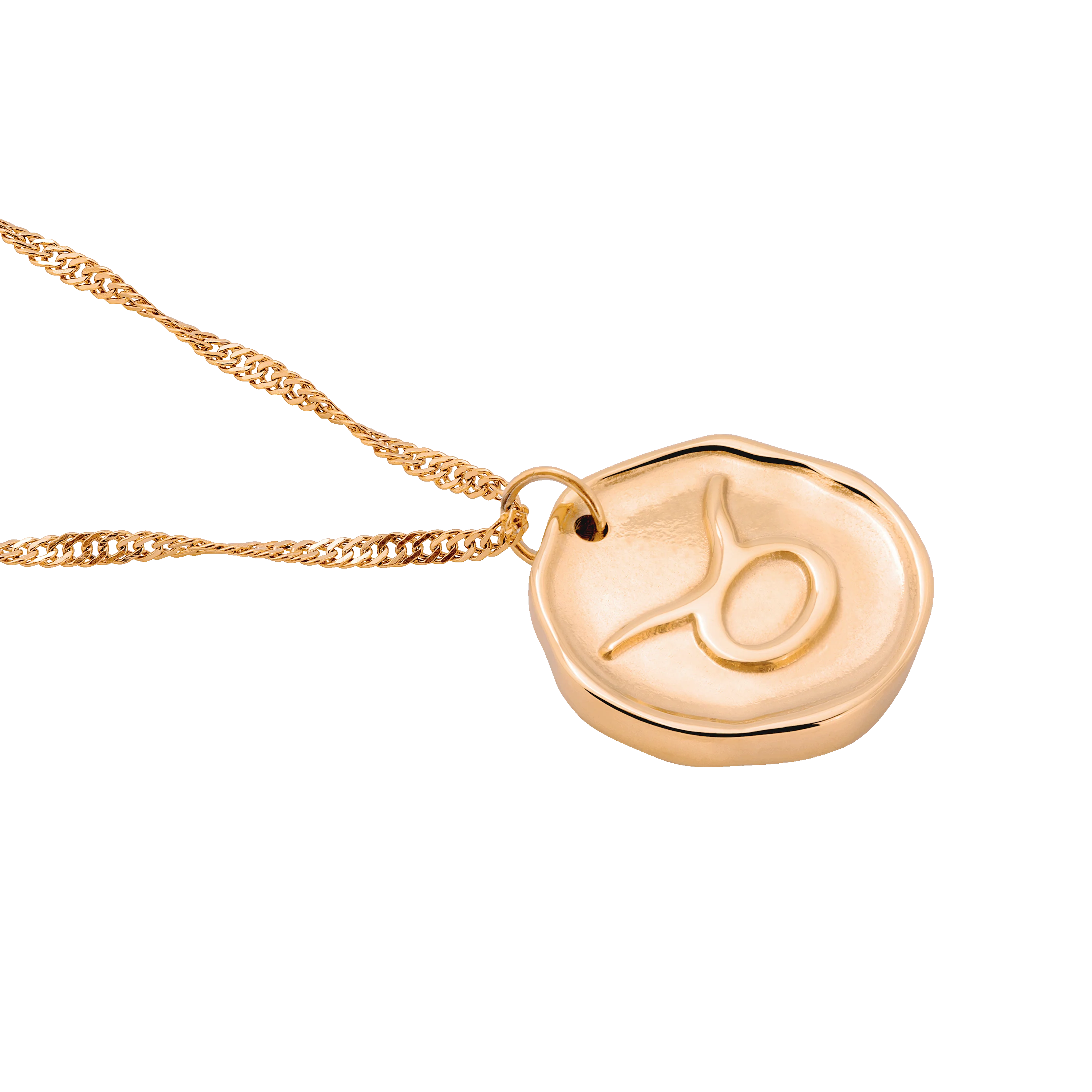 Zodiac Necklace – Toro Rose Gold - Image 4