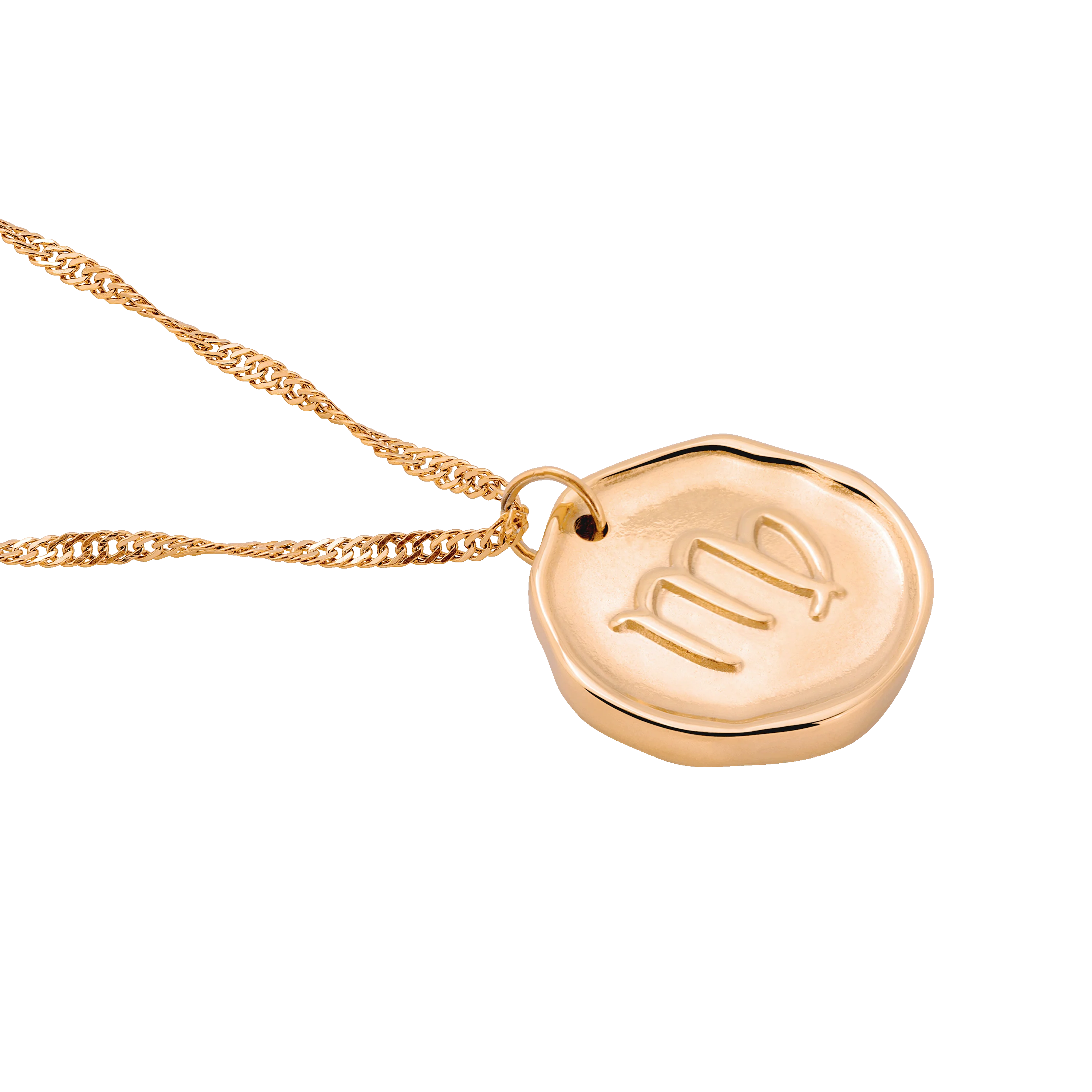 Zodiac Necklace – Virgo Rose Gold - Image 4