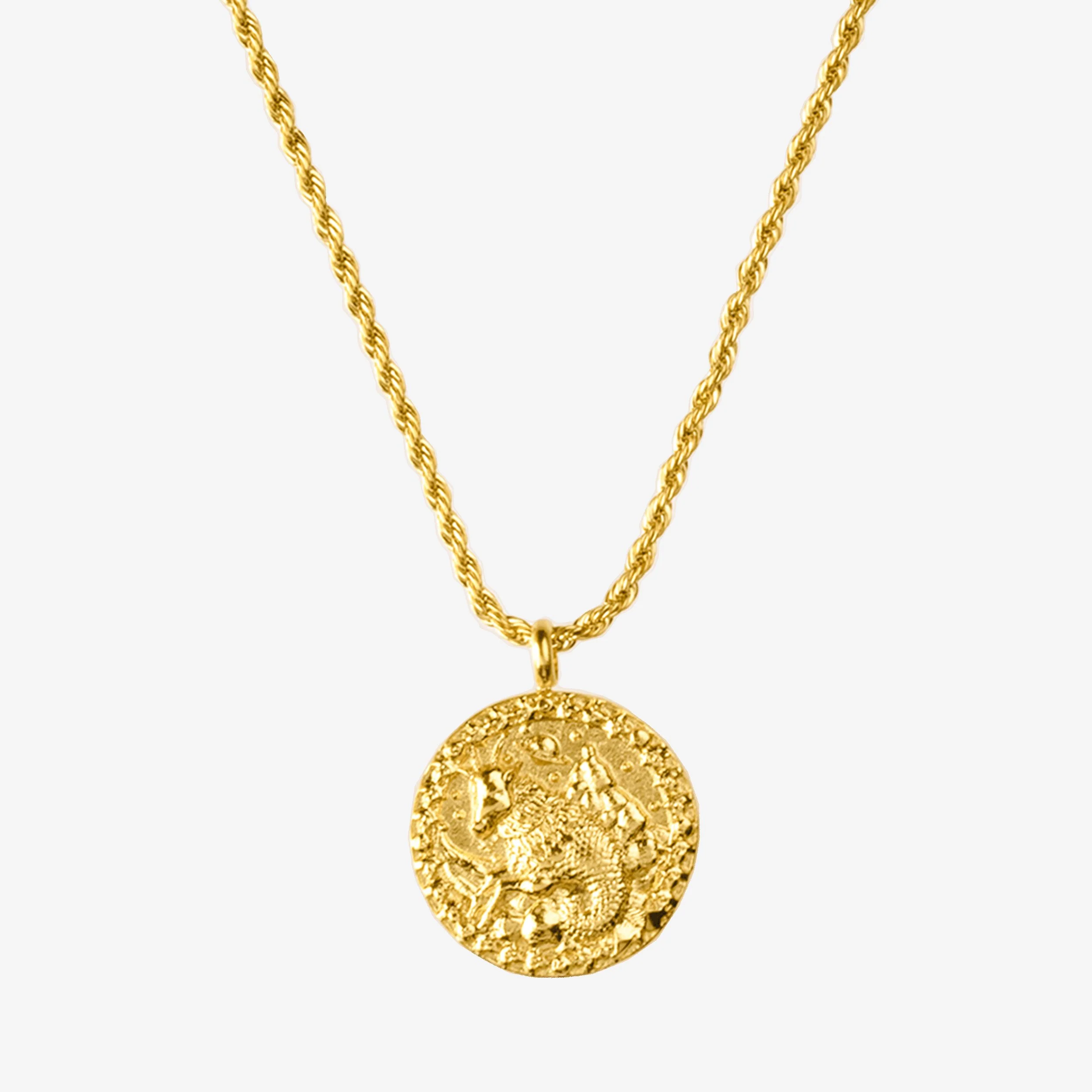 Zodiac Sign Necklace Gold - Image 4