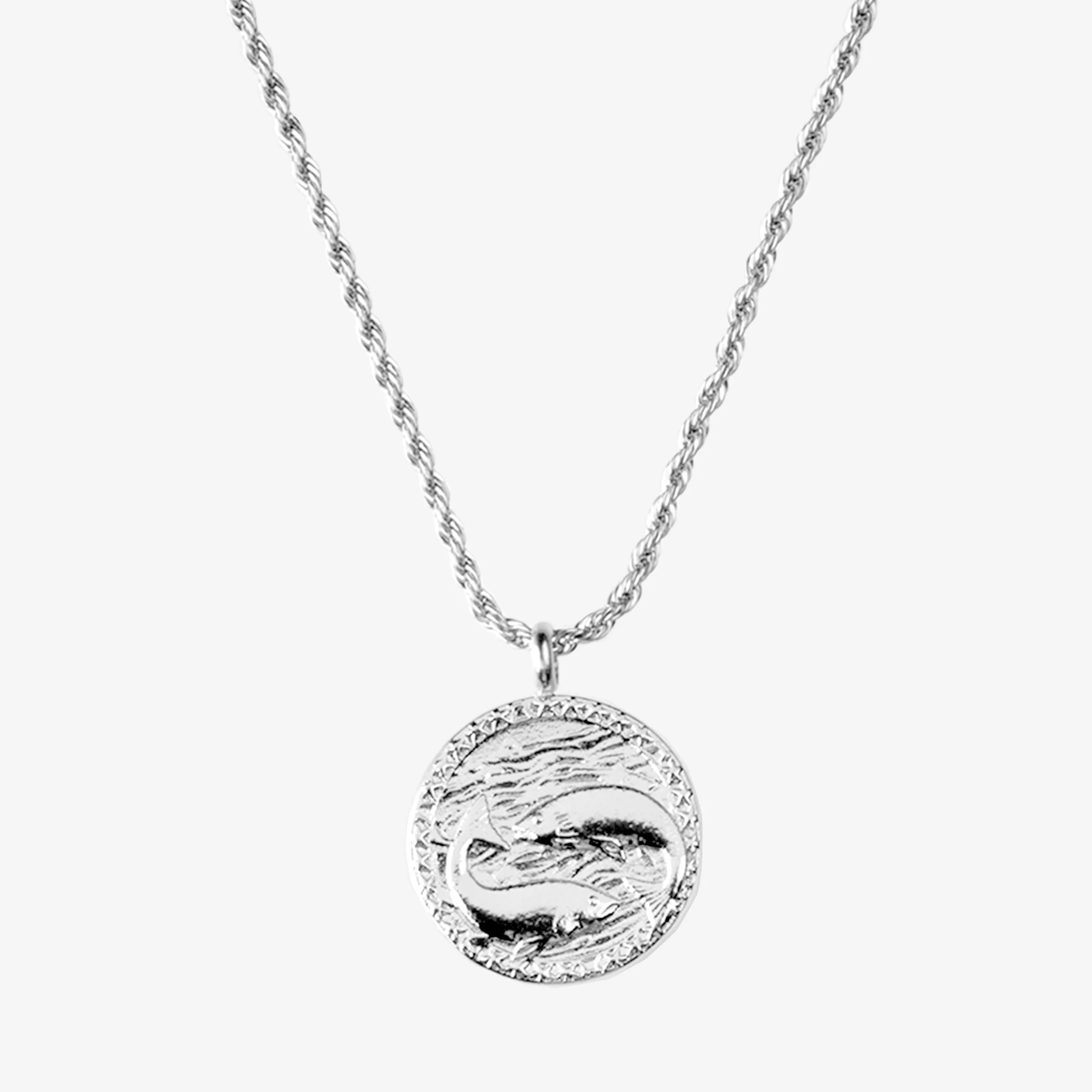 Zodiac Sign Necklace Silver - Image 3